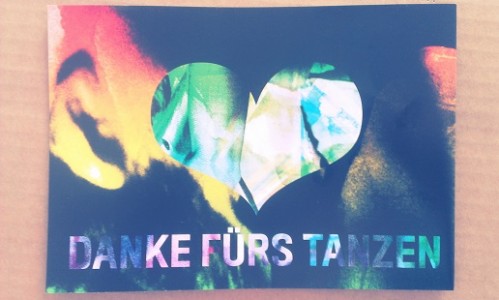 danke fürs tanzen